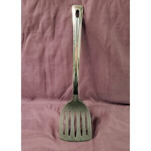 Oneida Slotted Spatula Stainless Nylon Kitchen Utensil 13" Silver